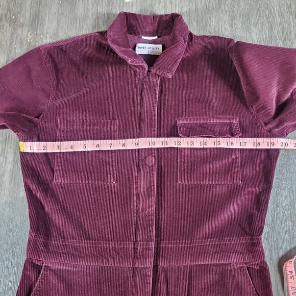 RIVET.UTILITY Corduroy “Worker” Jumpsuit – Size Large Made in USA - Picture 10 of 15
